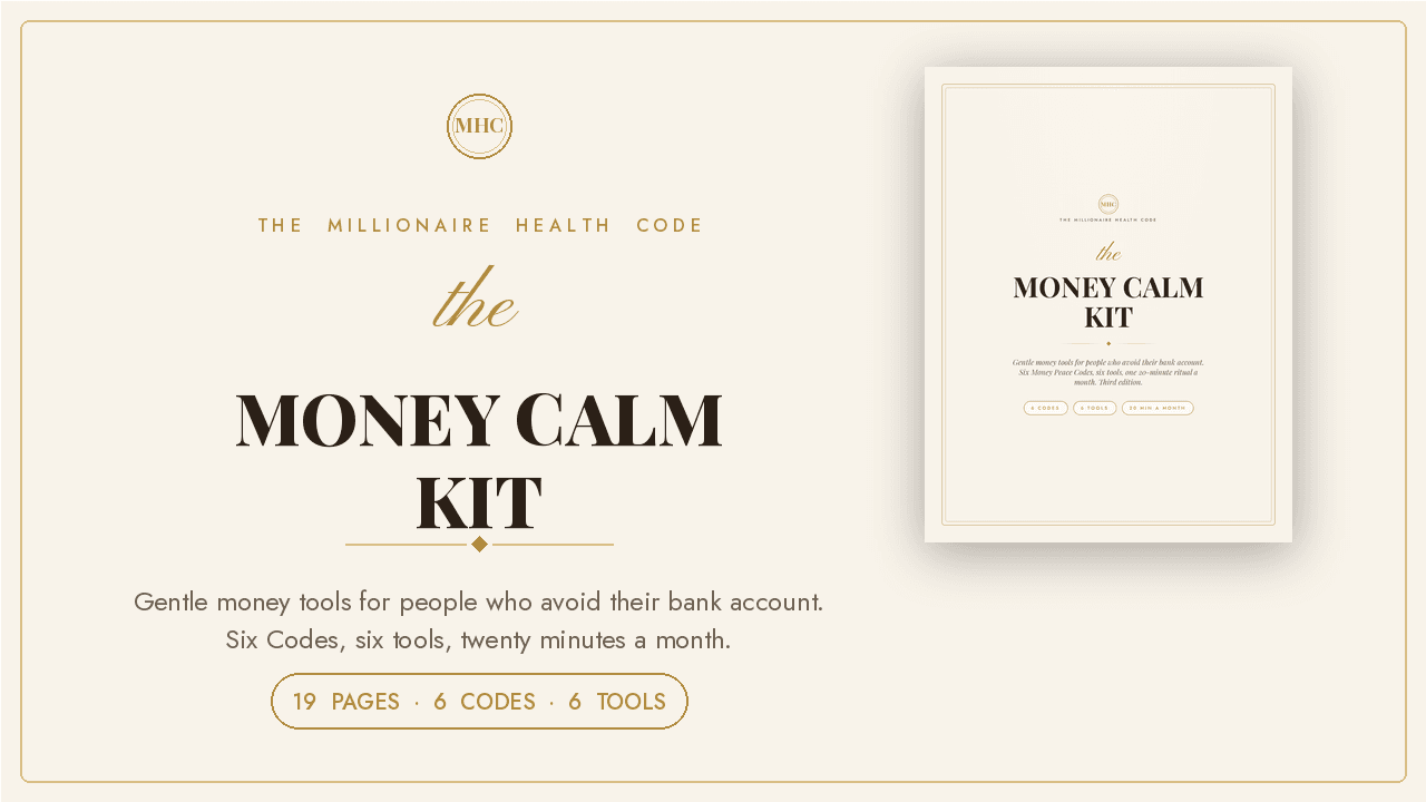 The Money Calm Kit cover